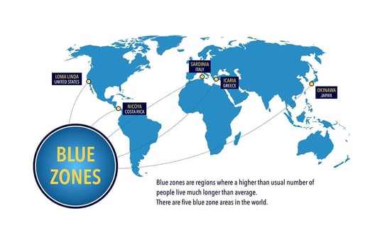 countries with longetivity