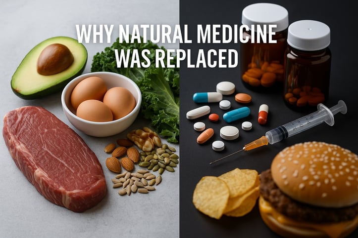 why natural medicine was replaced